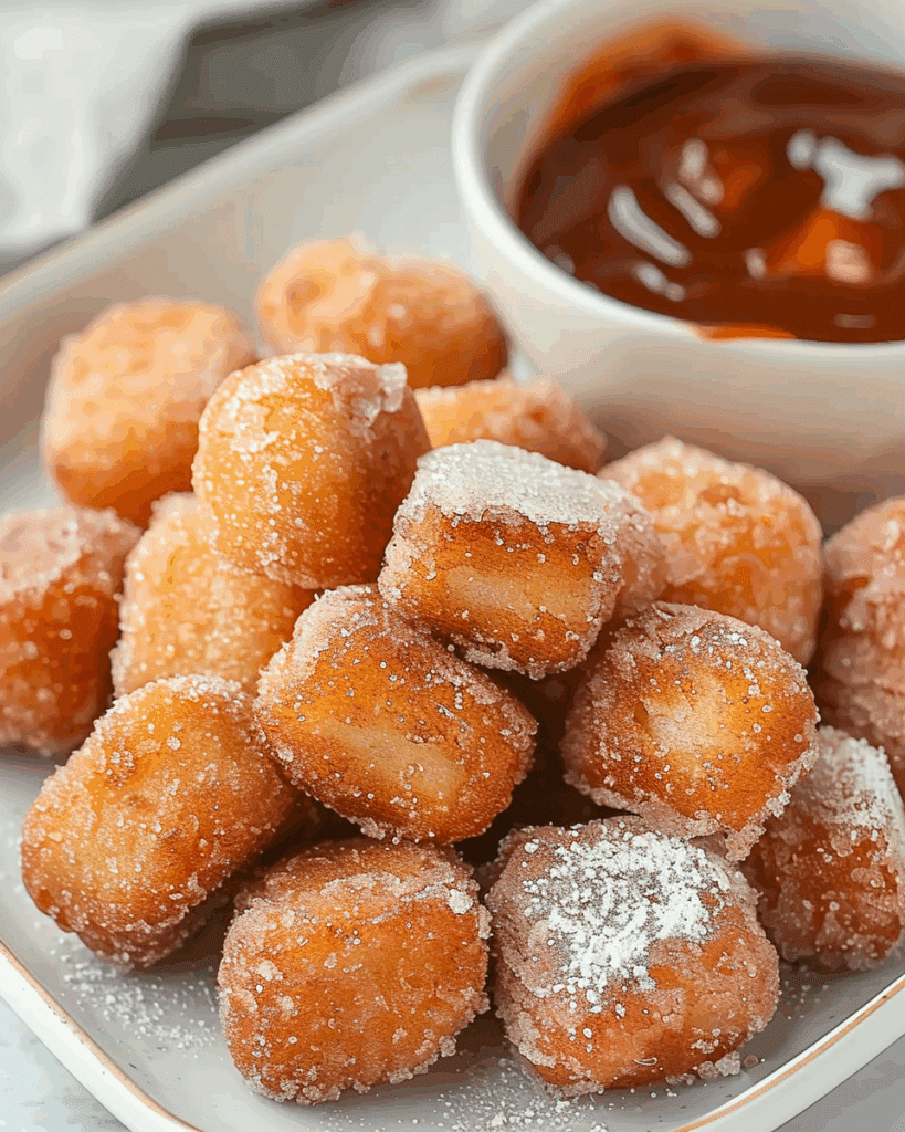 Sweet Air Fryer Churro Bites Recipe