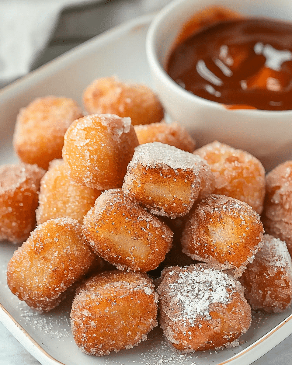 Sweet Air Fryer Churro Bites Recipe