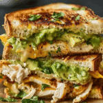 Chicken Avocado Melt Sandwich