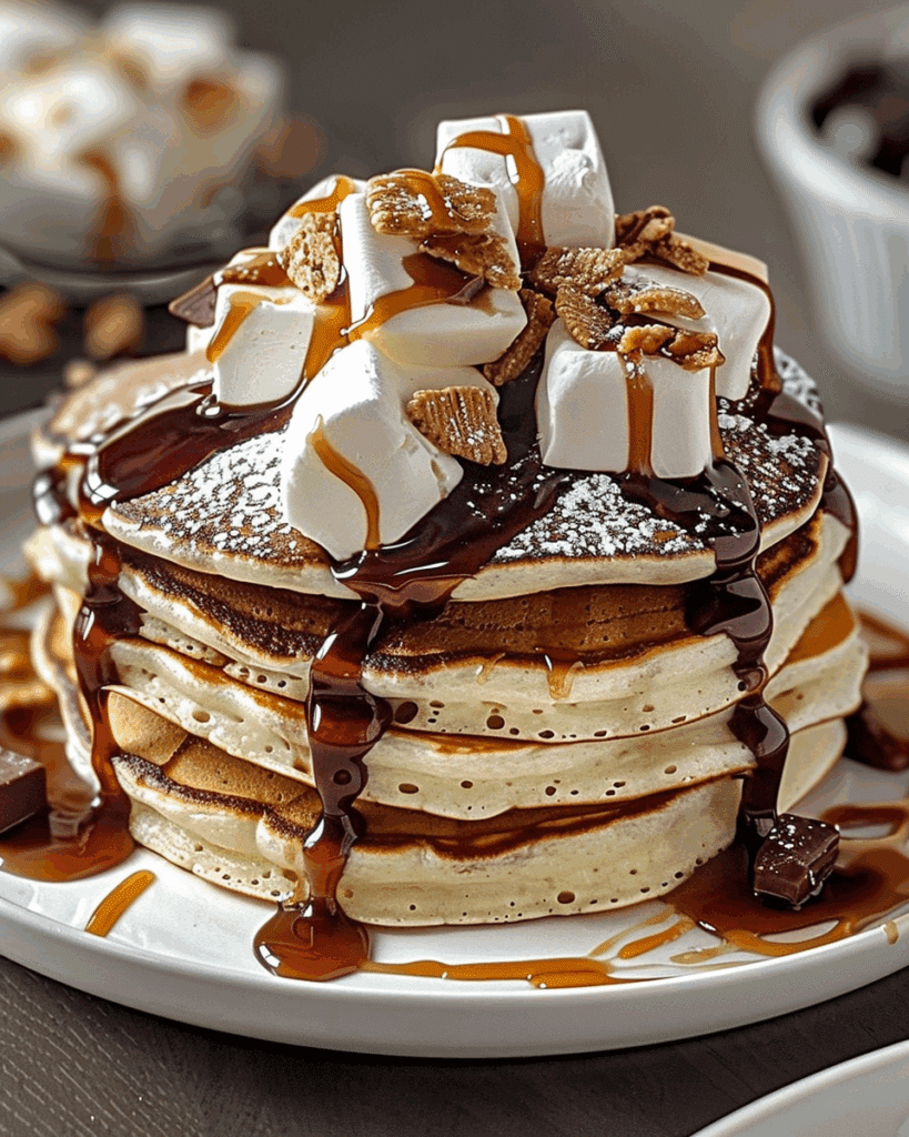 Smores Pancakes Recipe