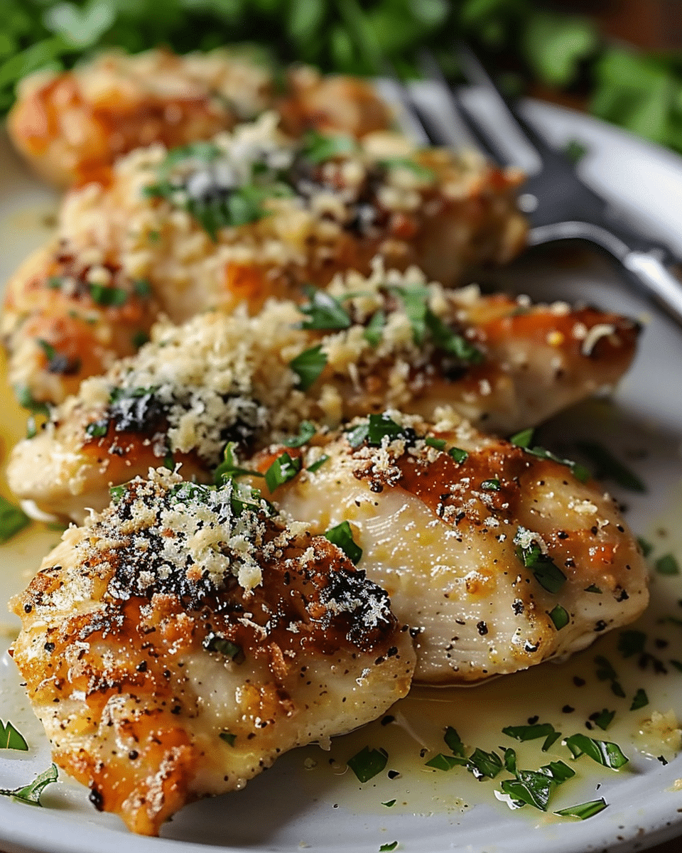 Blackstone Garlic Parmesan Chicken