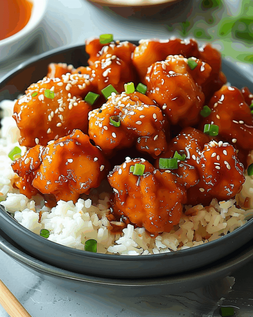 Crispy Chinese Honey Garlic Chicken (30 Minutes) Recipe