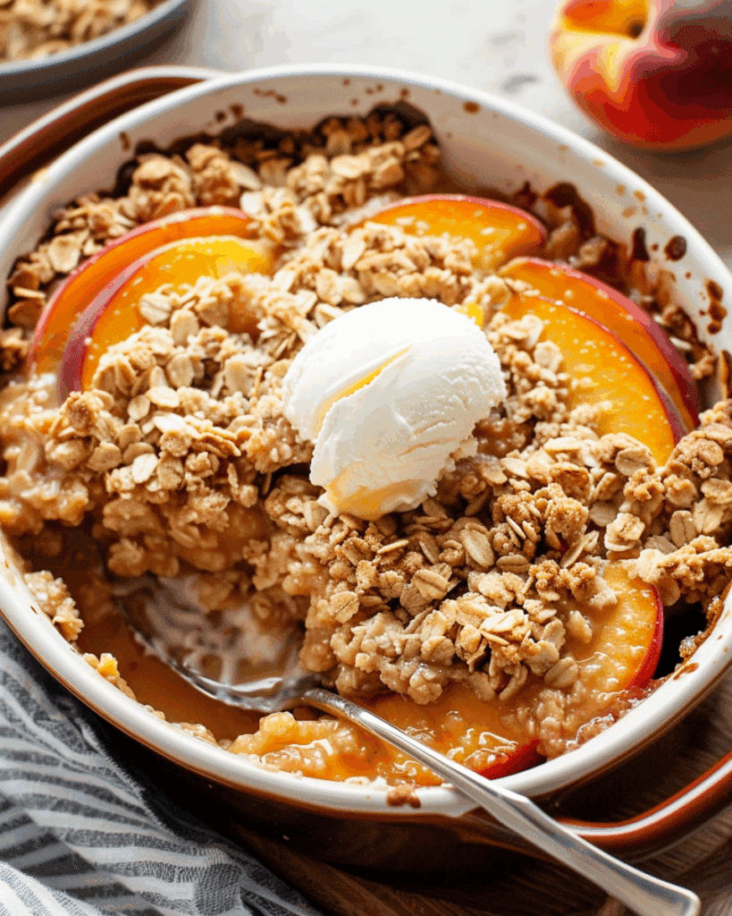 Peach Crisp
