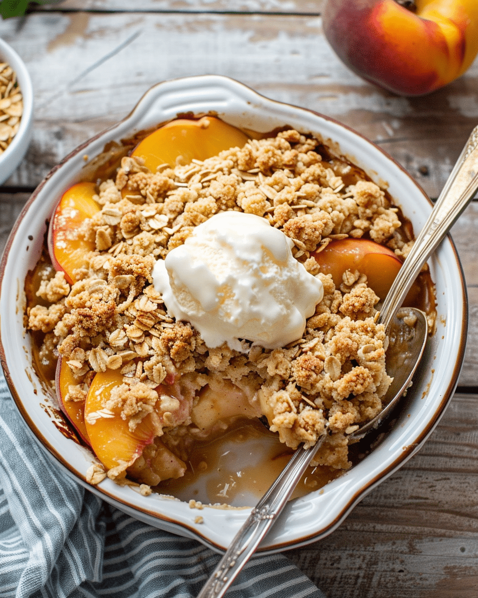Peach Crisp