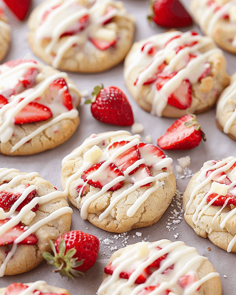 Strawberry Shortcake Cookies