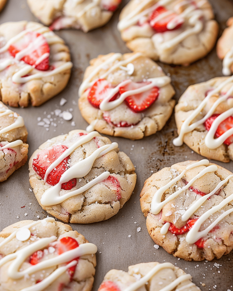 Strawberry Shortcake Cookies