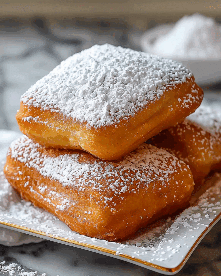 Vanilla French Beignets Recipe