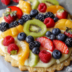 Fruit Pizza Sugar Cookie: A Sweet, Colorful Delight
