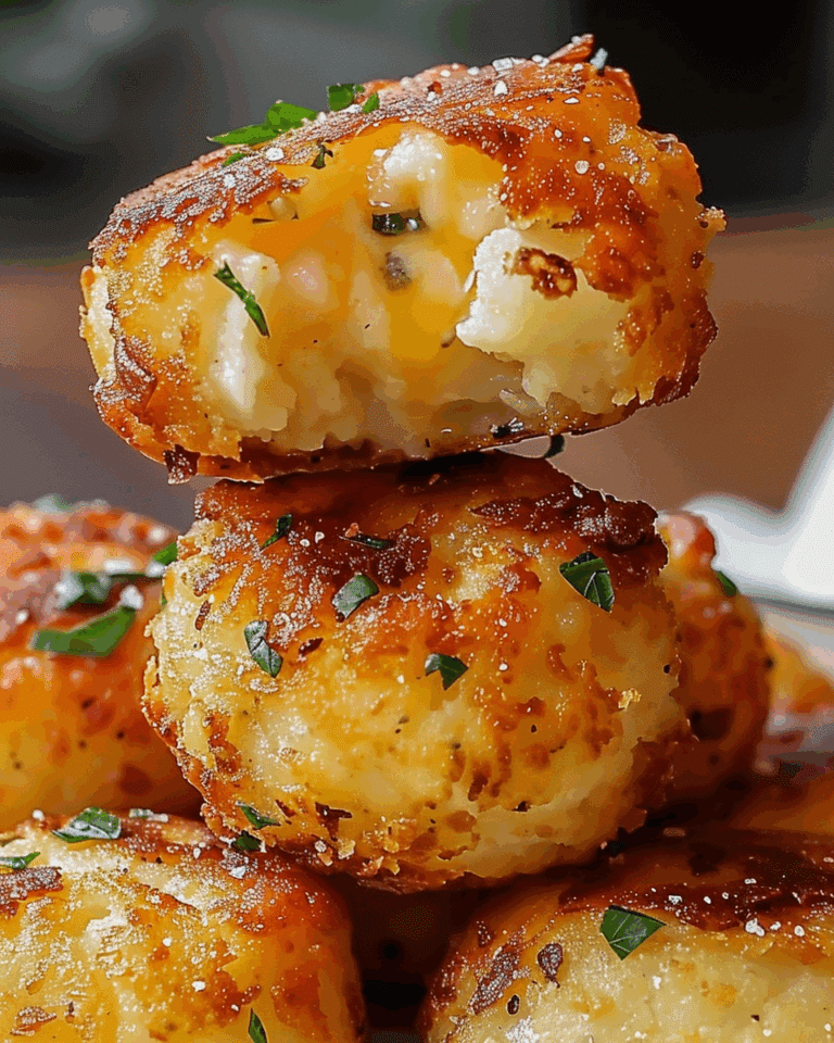 Mashed Potato Cheese Puffs