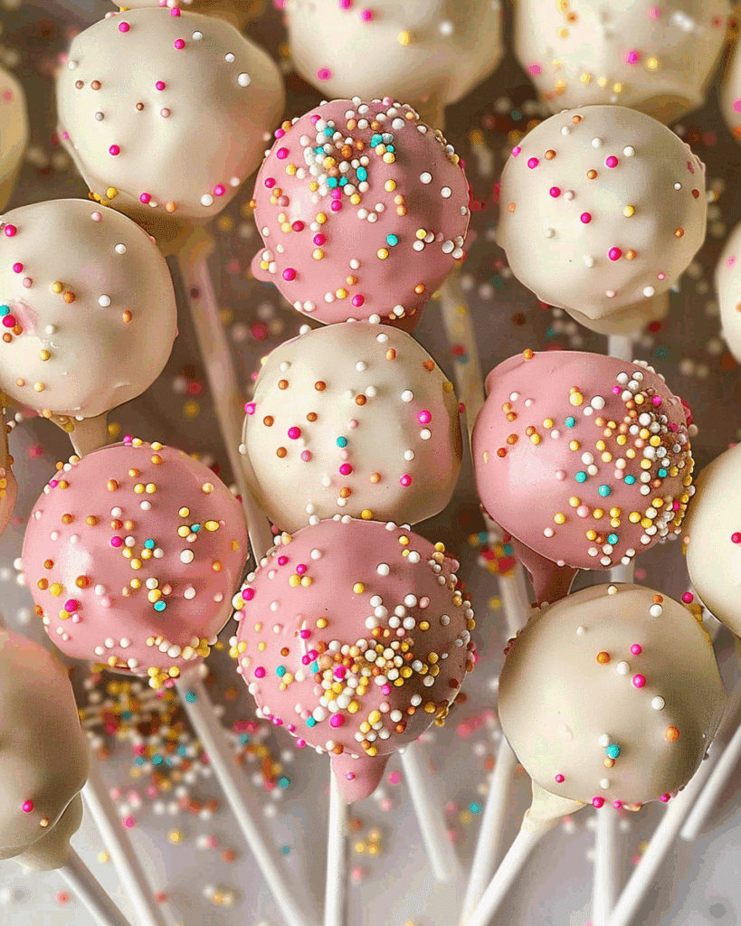 Starbucks Copycat Birthday Cake Pops Recipe