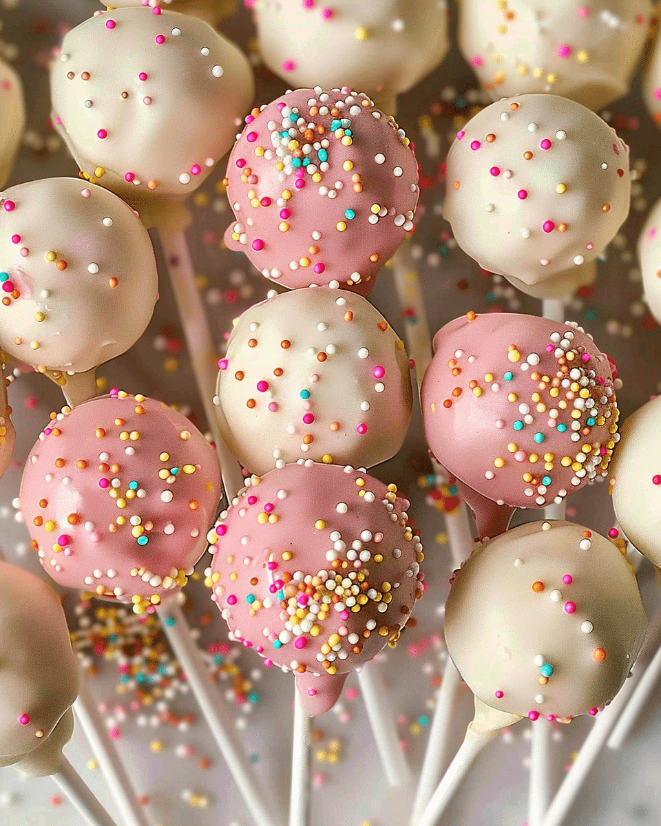 Starbucks Copycat Birthday Cake Pops Recipe