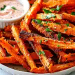 Air Fryer Carrot Fries (Easy Recipe)