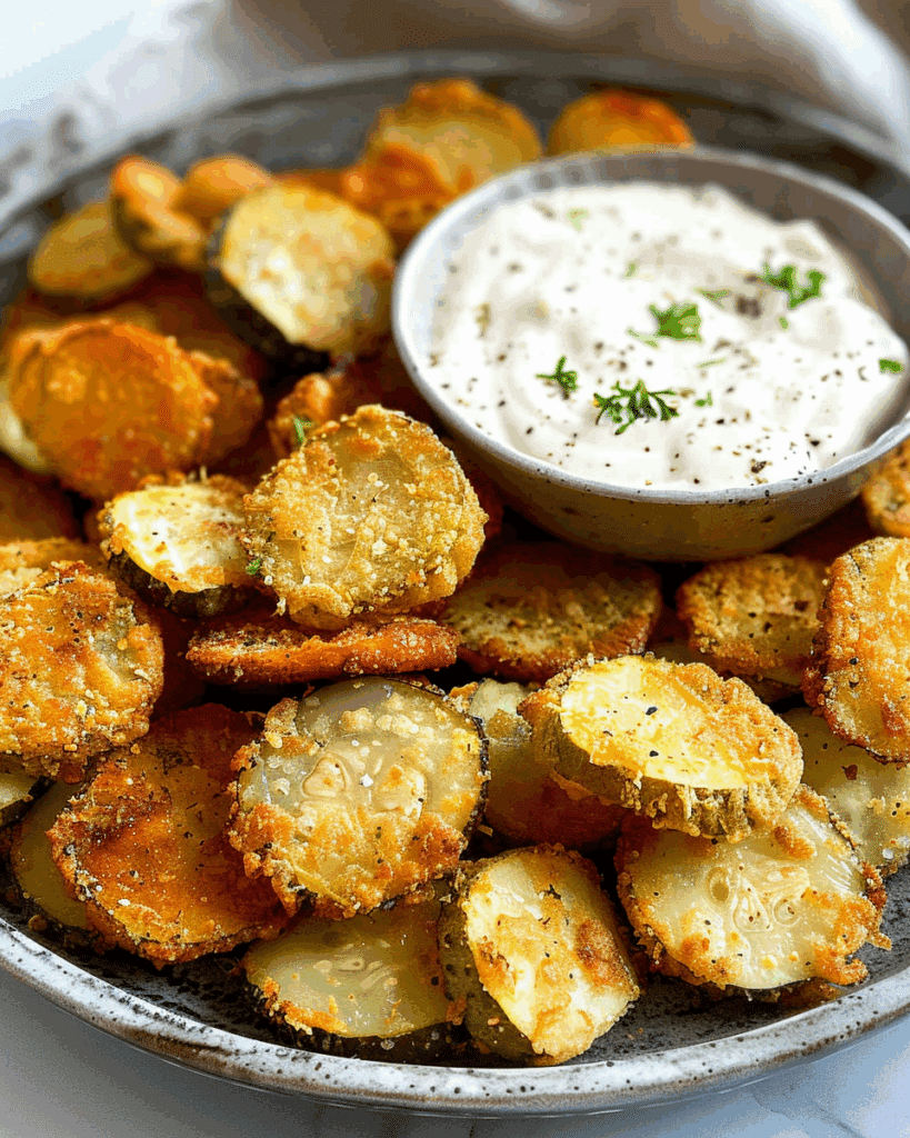 Air Fryer Fried Pickles Recipe