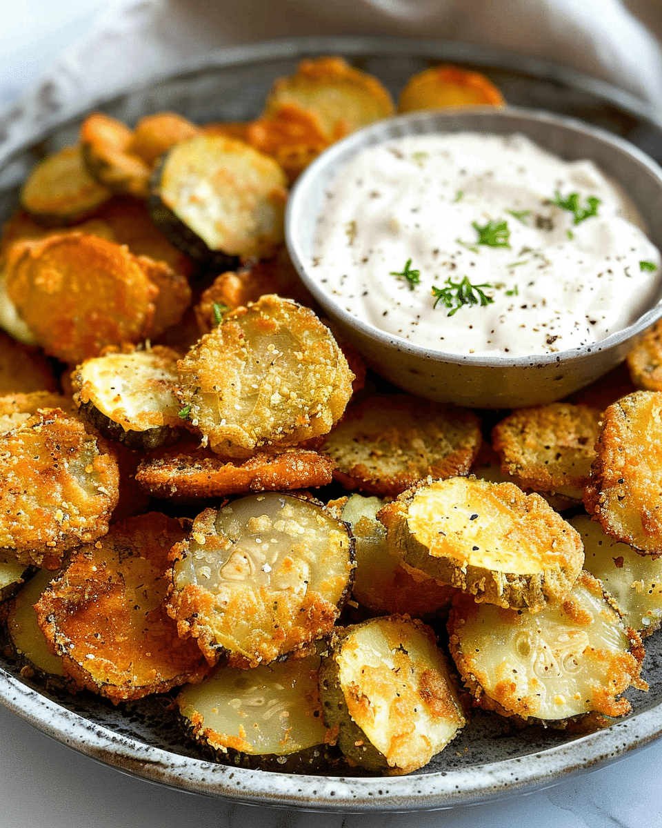 Air Fryer Fried Pickles Recipe