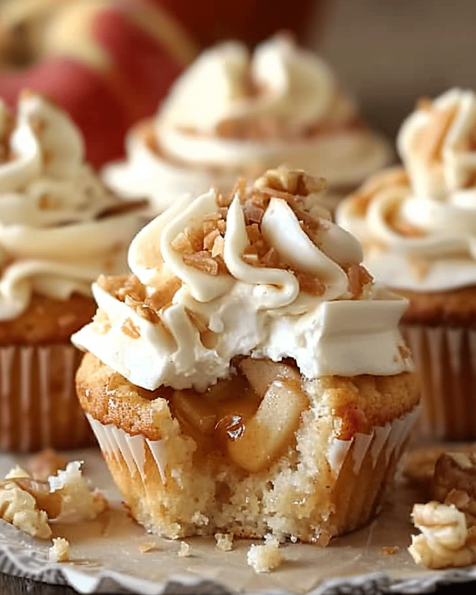 Apple Pie Cupcakes