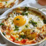 Baked Feta Eggs