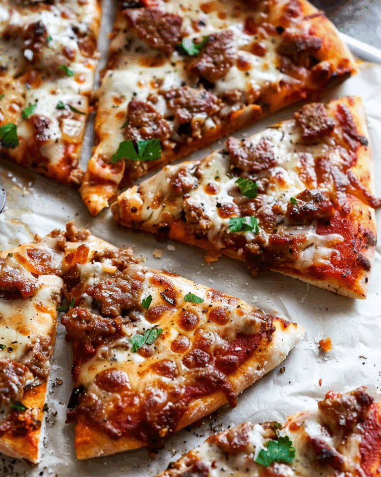 Beef Crust Pizza (Meatza Recipe)