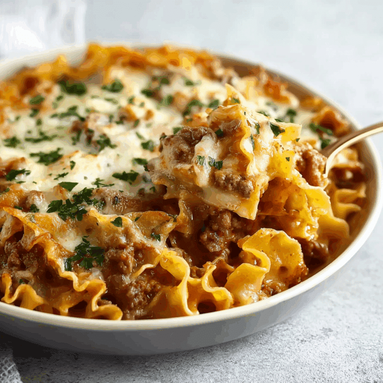 Beef Lombardi Casserole