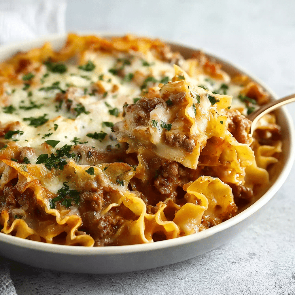 Beef Lombardi Casserole