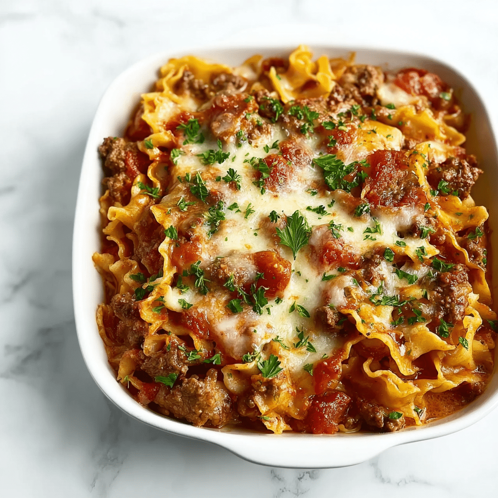 Beef Lombardi Casserole