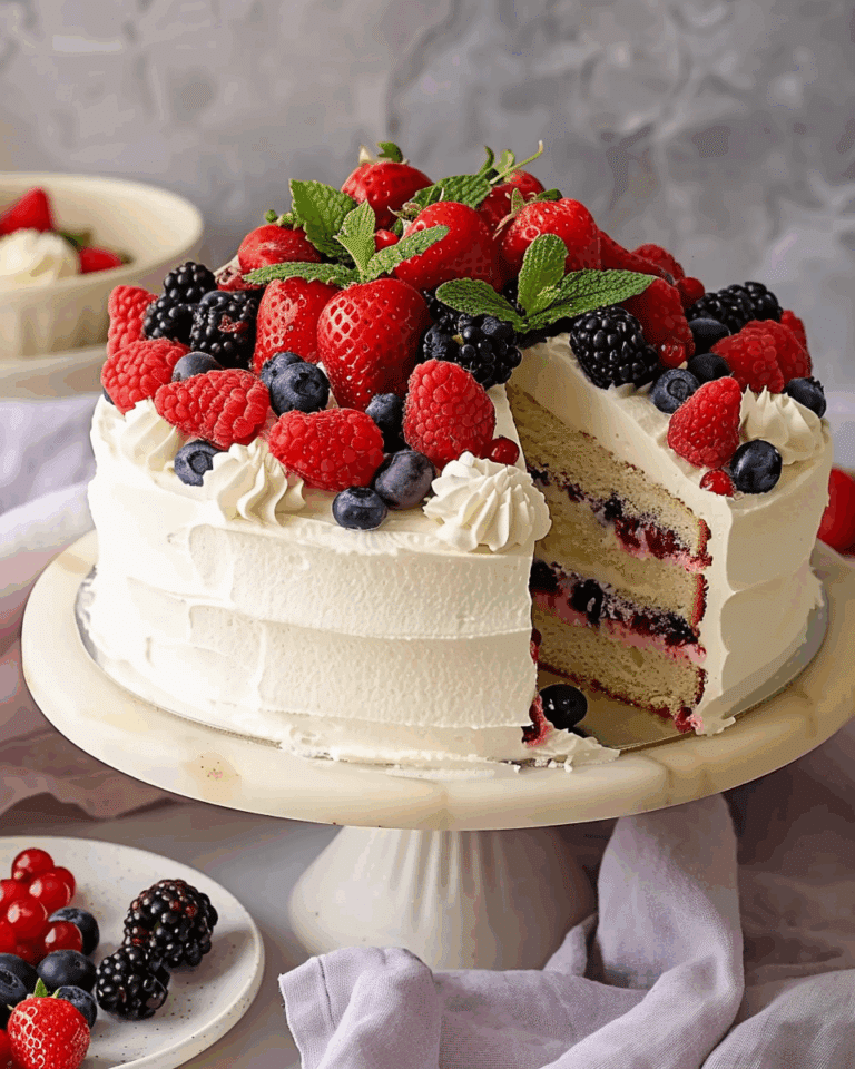 Berry Chantilly Cake