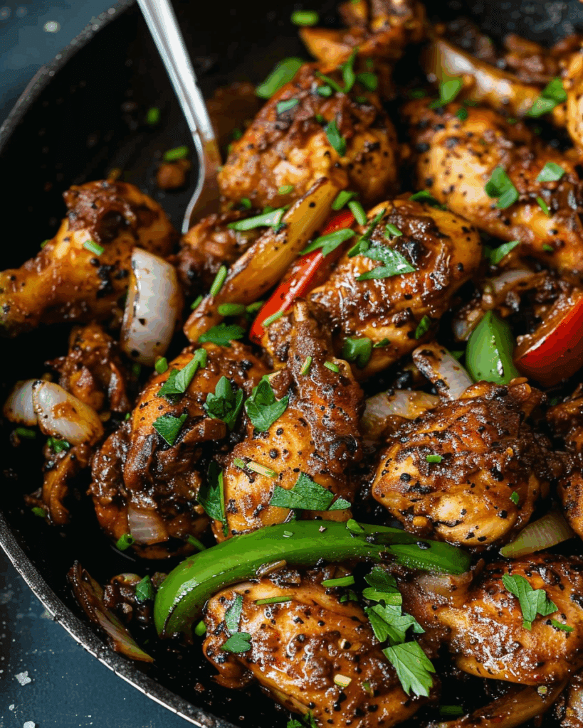 Black Pepper Chicken