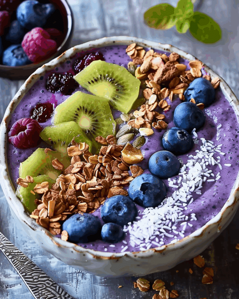 Blueberry Smoothie Bowl