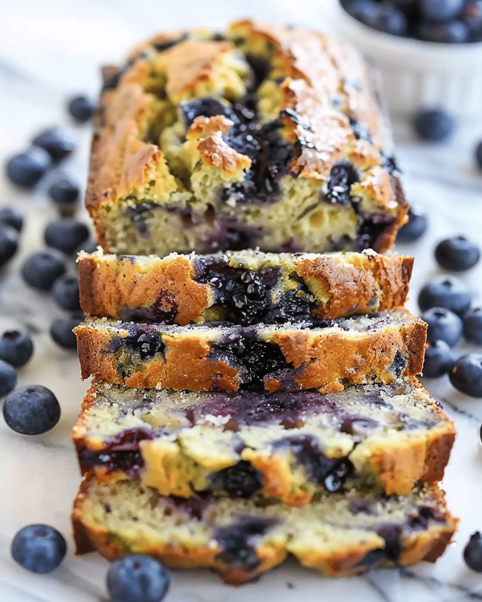 Blueberry Zucchini Bread