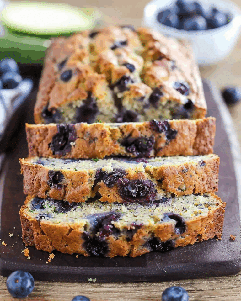 Blueberry Zucchini Bread