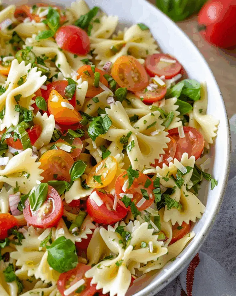 Bow Tie Pasta Salad