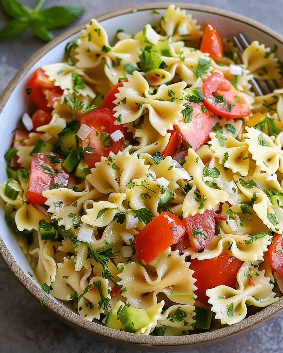 Bow Tie Pasta Salad