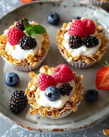 Breakfast Granola Cups