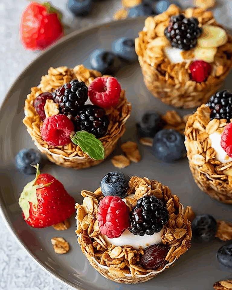 Breakfast Granola Cups