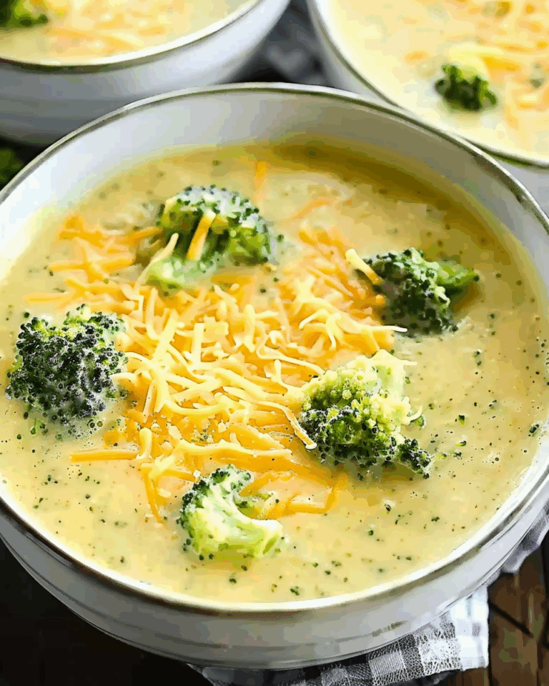 Easy Crock Pot Broccoli Cheese Soup