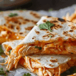 Buffalo Chicken Quesadillas