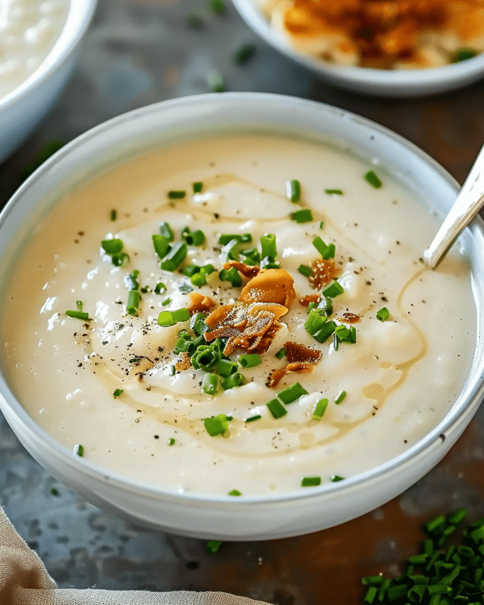 Instant Pot Cauliflower Soup