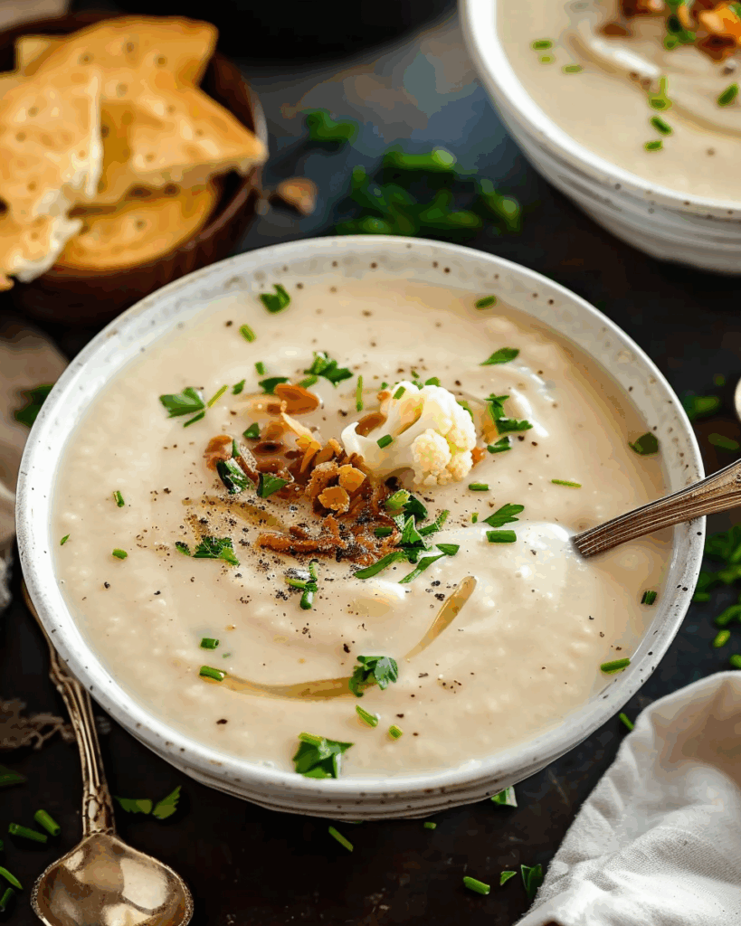 Instant Pot Cauliflower Soup