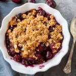 Fresh Cherry Crisp