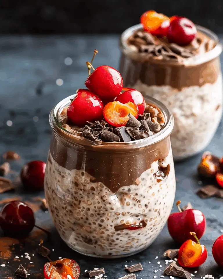 Cherry Overnight Oats