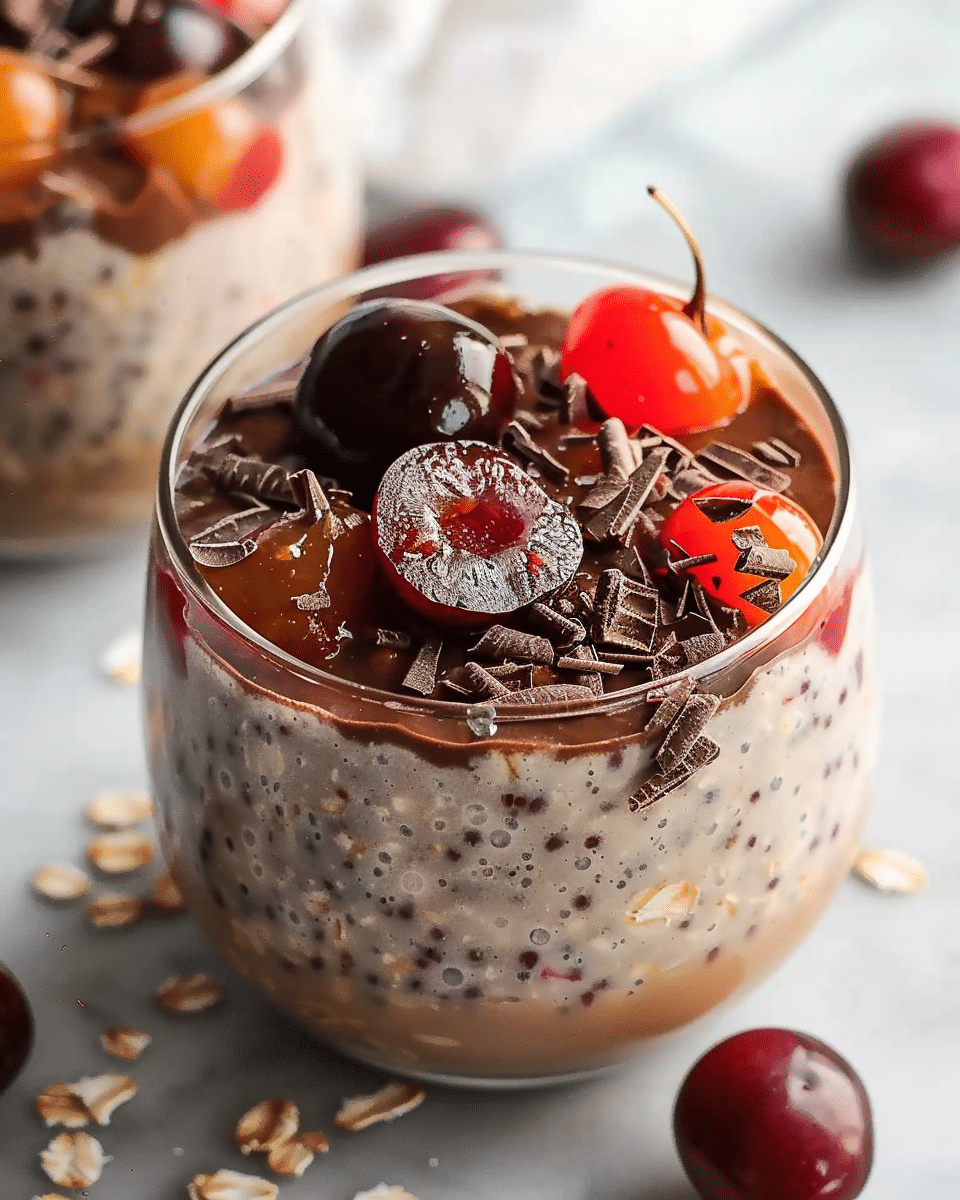 Cherry Overnight Oats