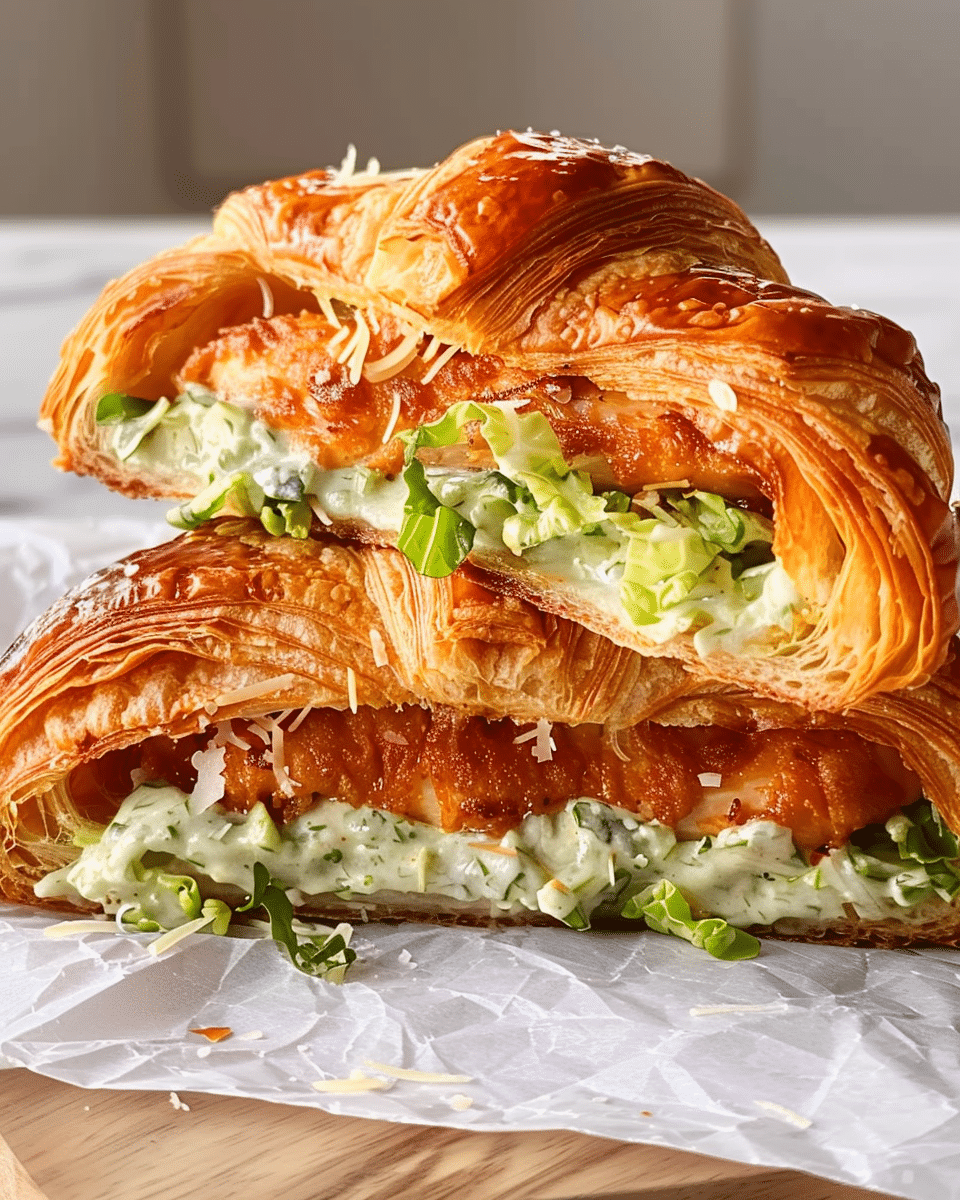 Chicken Caesar Croissant