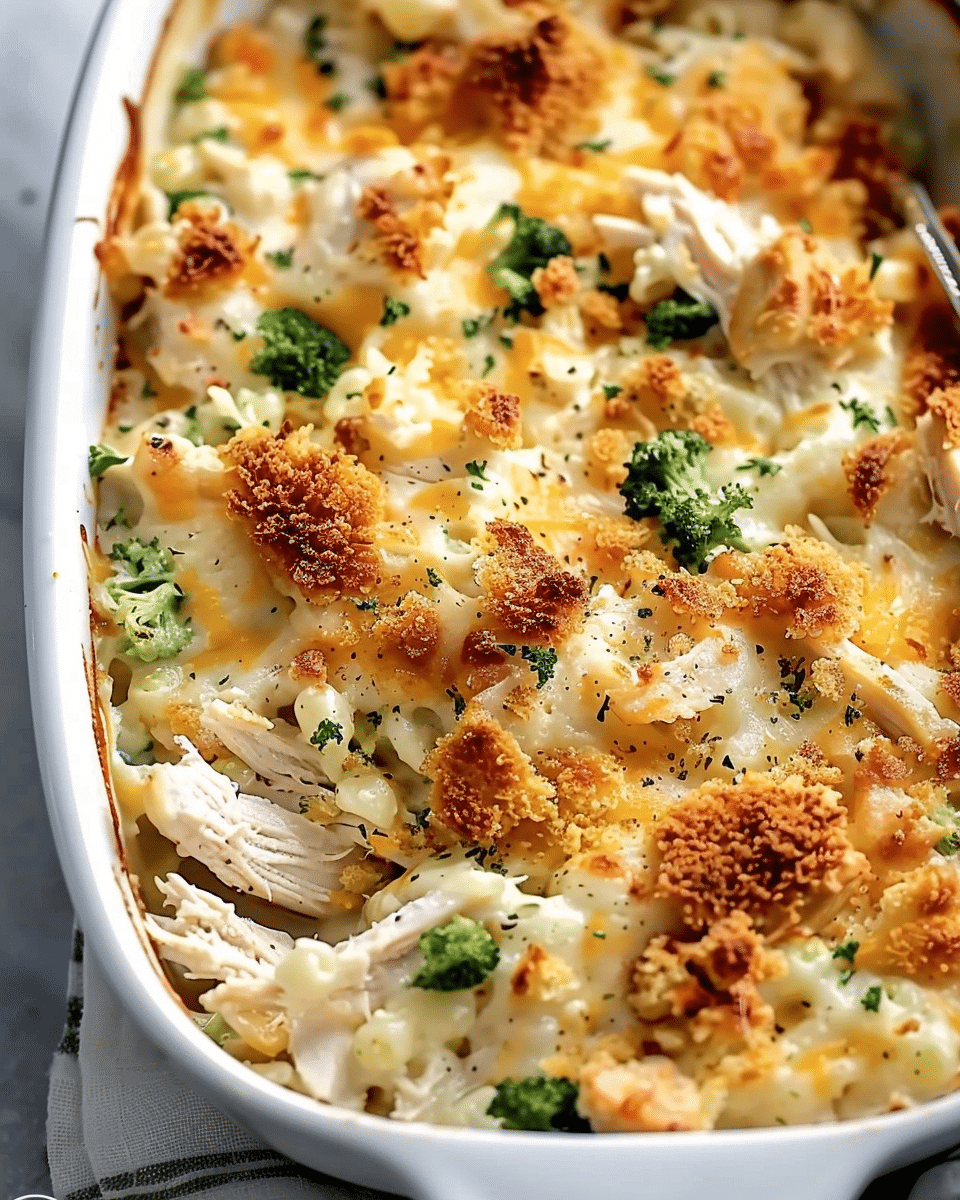 Easy Low Carb Chicken Casserole