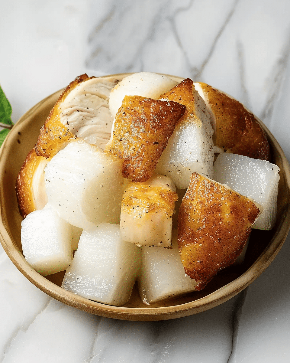 Chicken Mu (Korean Pickled Radish)