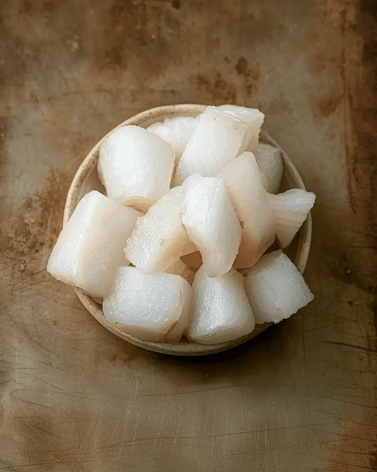 Chicken Mu (Korean Pickled Radish)