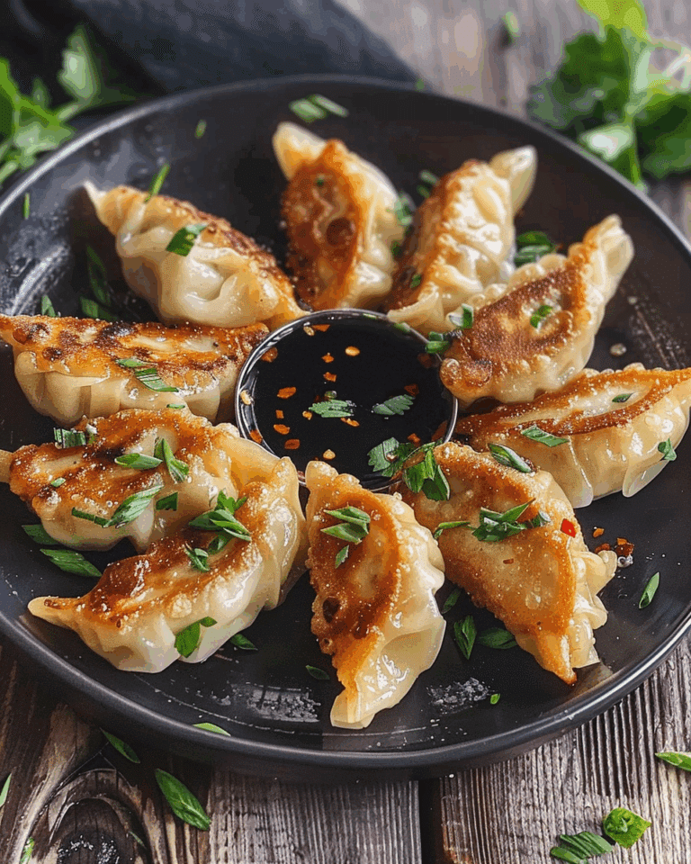 Chicken Potstickers (Pan-Fried Dumplings)