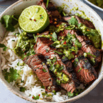 Cilantro Lime Steak Bowls