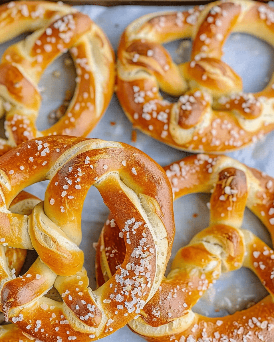 Soft Pretzel Recipe (Annie's Pretzels Copycat)