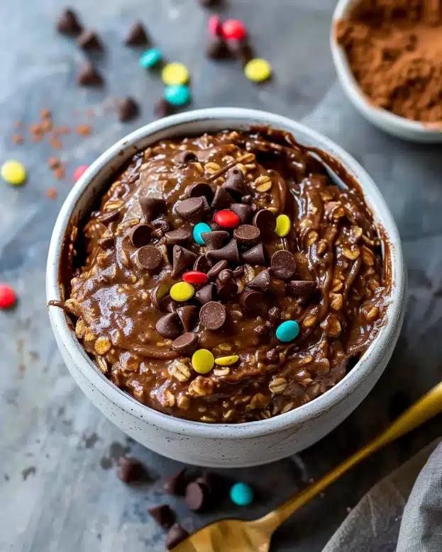Easy Cosmic Brownie Baked Oats (Protein Recipe)