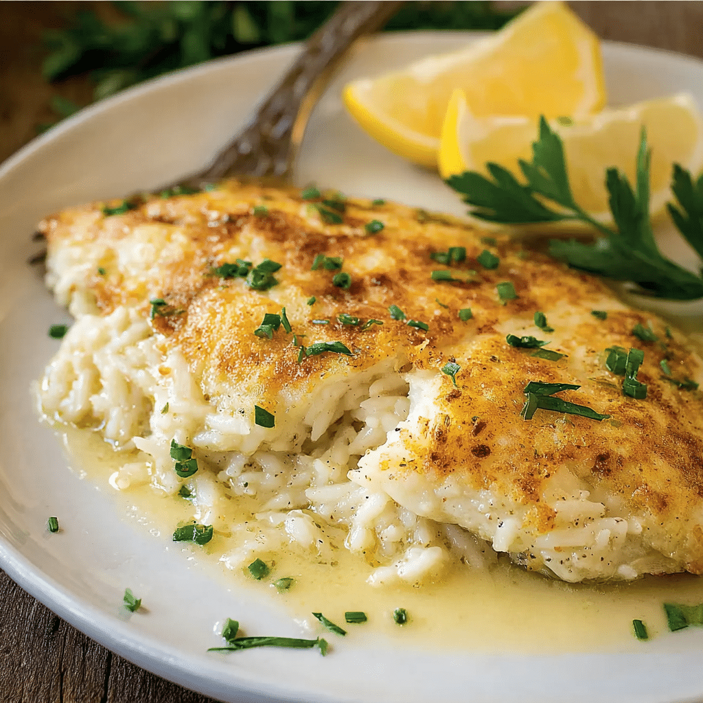 Crab Stuffed Flounder