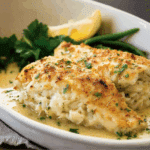 Crab Stuffed Flounder